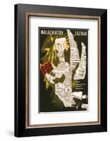 The Miracle of Father Malachia-null-Framed Art Print