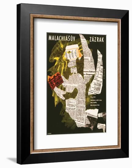 The Miracle of Father Malachia-null-Framed Art Print