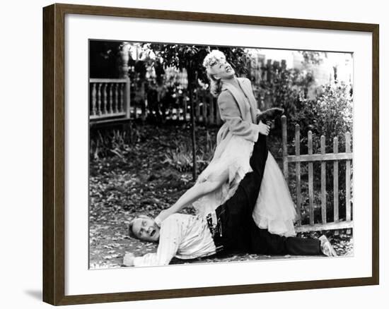 The Miracle Of Morgan's Creek, William Demarest, Betty Hutton, 1944, Fight-null-Framed Photo