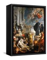 The Miracle of Saint Francis Xavier-Peter Paul Rubens-Framed Stretched Canvas