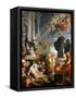 The Miracle of Saint Francis Xavier-Peter Paul Rubens-Framed Stretched Canvas