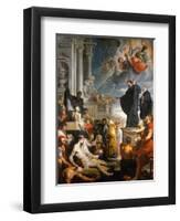 The Miracle of Saint Francis Xavier-Peter Paul Rubens-Framed Giclee Print