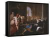 The Miracle of St. Anthony of Padua-Spanish School-Framed Stretched Canvas