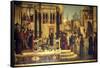 The Miracle of St Tryphonius-Vittore Carpaccio-Framed Stretched Canvas