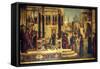 The Miracle of St Tryphonius-Vittore Carpaccio-Framed Stretched Canvas