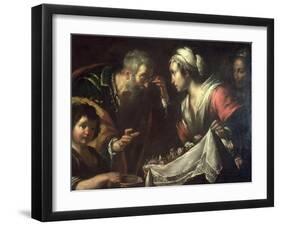 The Miracle of St. Zita-Bernardo Strozzi-Framed Giclee Print