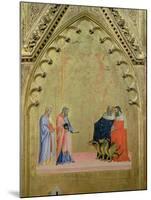 The Miracle of the Dragons, from the Altarpiece of St. Matthew and Scenes from His Life, c.1367-70-Andrea Orcagna Di Cione-Mounted Giclee Print