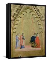 The Miracle of the Dragons, from the Altarpiece of St. Matthew and Scenes from His Life, c.1367-70-Andrea Orcagna Di Cione-Framed Stretched Canvas