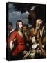 The Miracle of the Five Loaves and Two Fishes, after 1630-Bernardo Strozzi-Stretched Canvas