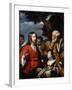 The Miracle of the Five Loaves and Two Fishes, after 1630-Bernardo Strozzi-Framed Giclee Print