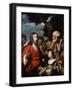 The Miracle of the Five Loaves and Two Fishes, after 1630-Bernardo Strozzi-Framed Giclee Print