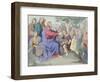 The Miracle of the Five Loaves-null-Framed Giclee Print