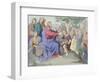 The Miracle of the Five Loaves-null-Framed Giclee Print