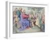 The Miracle of the Five Loaves-null-Framed Giclee Print