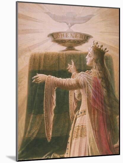 The Miracle of the Grail, from the Lohengrin Saga, Salon-Wilhelm Hauschild-Mounted Giclee Print
