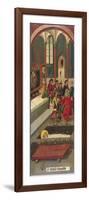The Miracle of the Host at the Tomb of Saint John, 1478-Gabriel Mälesskircher-Framed Giclee Print