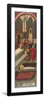 The Miracle of the Host at the Tomb of Saint John, 1478-Gabriel Mälesskircher-Framed Giclee Print