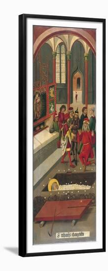 The Miracle of the Host at the Tomb of Saint John, 1478-Gabriel Mälesskircher-Framed Giclee Print