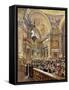 The Miracle of the Liquefaction of the Blood of Saint Januarius, 5th May 1863-Giacinto Gigante-Framed Stretched Canvas