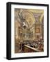 The Miracle of the Liquefaction of the Blood of Saint Januarius, 5th May 1863-Giacinto Gigante-Framed Giclee Print