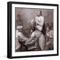 The Miracle of the Loaves and Fishes, C1810-C1844-Henry Corbould-Framed Giclee Print