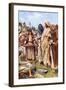 The Miracle of the Loaves and Fishes-Harold Copping-Framed Giclee Print