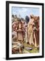 The Miracle of the Loaves and Fishes-Harold Copping-Framed Giclee Print