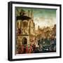 The Miracle of the Relic of the True Cross on the Rialto Bridge, 1494-Vittore Carpaccio-Framed Giclee Print