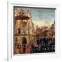 The Miracle of the Relic of the True Cross on the Rialto Bridge, 1494-Vittore Carpaccio-Framed Giclee Print