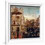 The Miracle of the Relic of the True Cross on the Rialto Bridge, 1494-Vittore Carpaccio-Framed Giclee Print