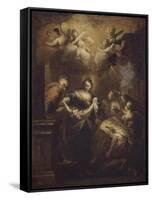 The Miracle of the Roses, 1650S-Valerio Castello-Framed Stretched Canvas