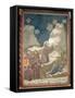The Miracle of the Spring, 1297-99-Giotto di Bondone-Framed Stretched Canvas