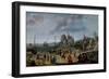 The Miracle on the Beach of Gennesaret, 16Th-17Th Century (Oil on Panel)-Adam Willaerts-Framed Giclee Print