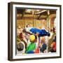 The Miracles of Jesus: Healing the Lame Man-Clive Uptton-Framed Giclee Print