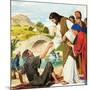 The Miracles of Jesus: Making the Lame Man Walk-Clive Uptton-Mounted Giclee Print