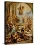 The Miracles of Saint Francis of Paola, c.1627-8-Peter Paul Rubens-Stretched Canvas