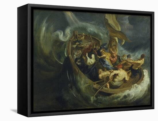 The Miracles of St, Walburga, after 1610-Peter Paul Rubens-Framed Stretched Canvas