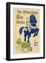 The Miraculous Blue Horse-null-Framed Art Print