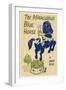 The Miraculous Blue Horse-null-Framed Art Print