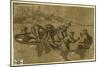 The Miraculous Draught of Fishes, Between 1500 and 1530, Printed 1609-Ugo da Carpi-Mounted Giclee Print