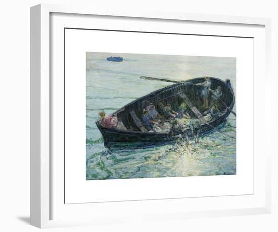 The Miraculous Haul of Fishes, c.1913-14-Henry Ossawa Tanner-Framed Premium Giclee Print