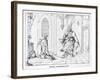 The Miraculous Tomb of St. Goar-Alfred Rethel-Framed Giclee Print