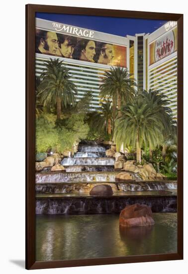 The Mirage Hotel, Strip, South Las Vegas Boulevard, Las Vegas, Nevada, Usa-Rainer Mirau-Framed Premium Photographic Print