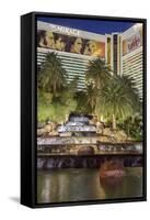 The Mirage Hotel, Strip, South Las Vegas Boulevard, Las Vegas, Nevada, Usa-Rainer Mirau-Framed Stretched Canvas