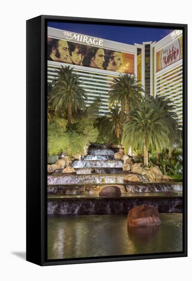 The Mirage Hotel, Strip, South Las Vegas Boulevard, Las Vegas, Nevada, Usa-Rainer Mirau-Framed Stretched Canvas