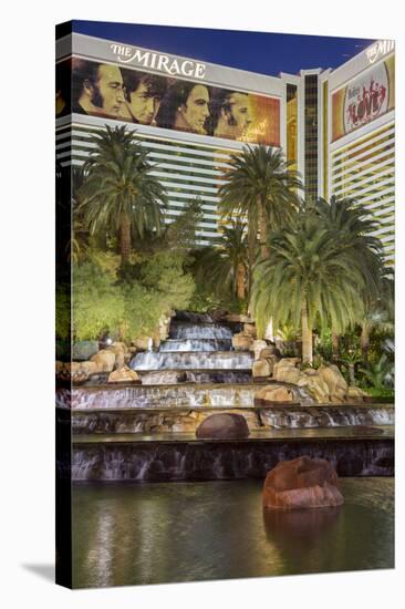 The Mirage Hotel, Strip, South Las Vegas Boulevard, Las Vegas, Nevada, Usa-Rainer Mirau-Stretched Canvas