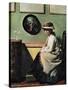 The Mirror, 1900-William Newenham Montague Orpen-Stretched Canvas