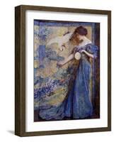 The Mirror, C. 1910-Robert Reid-Framed Giclee Print