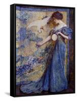 The Mirror, C. 1910-Robert Reid-Framed Stretched Canvas
