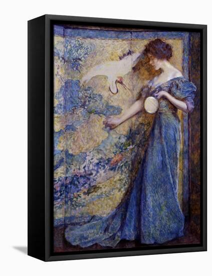 The Mirror, C. 1910-Robert Reid-Framed Stretched Canvas